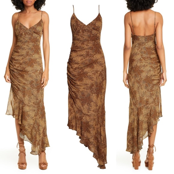 nicholas leopard dress